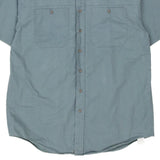 Rei Short Sleeve Shirt - XL Blue Cotton