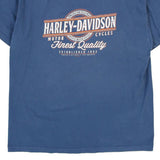 Vintage blue San Antonio, Texas Harley Davidson T-Shirt - mens x-large