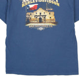 Vintage blue San Antonio, Texas Harley Davidson T-Shirt - mens x-large