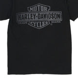 Vintage black Jamaica Harley Davidson T-Shirt - mens medium