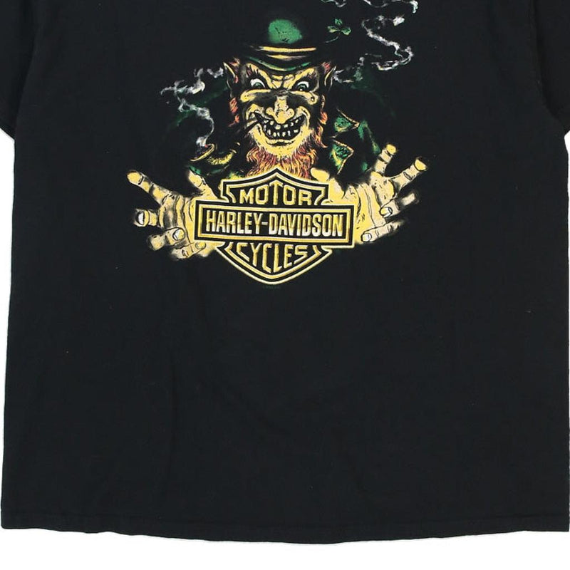 Vintage black Port Charlotte, Florida Harley Davidson T-Shirt - mens xx-large