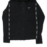 Nike Hoodie - XS Black Cotton Blend