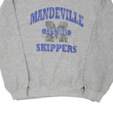 Mandeville Skippers Gildan Graphic Sweatshirt - Medium Grey Cotton Blend