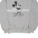 Walt Disney World Hanes Graphic Sweatshirt - Medium Grey Cotton Blend