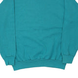 Cotton Grove Graphic Sweatshirt - Large Blue Cotton Blend