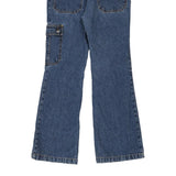 Fubu Cargo Jeans - 29W UK 10 Blue Cotton