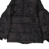 Age 5-6 Diesel Camo Puffer - Small Black Polyester