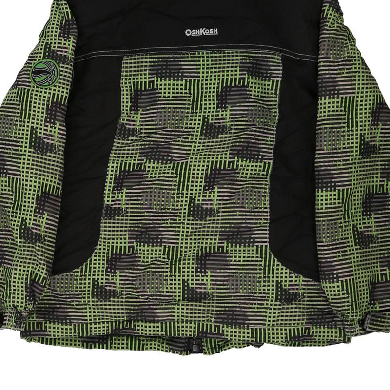 Age 7 Oshkosh Jacket - Small Green Polyester