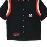 Fox Hound Short Sleeve Shirt - Medium Black Cotton