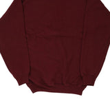 San Diego California Port & Company Graphic Sweatshirt - Small Burgundy Cotton Blend