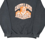 Castellanos Jaguares Gildan Graphic Sweatshirt - Medium Grey Cotton Blend
