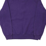 Dukes E5 College 1/4 Zip - Medium Purple Cotton Blend