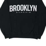 Brooklyn La Notte Graphic Sweatshirt - XS Black Cotton Blend