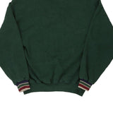 Made in USA  Jerzees Graphic Sweatshirt - Medium Green Cotton Blend