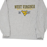West Virginia Mounteneers Gear NCAA Sweatshirt - XL Grey Cotton Blend