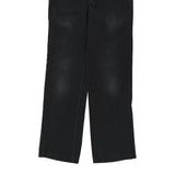 874 Dickies Trousers - 30W 30L Black Polyester Blend