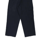 Dickies Trousers - 34W 27L Navy Polyester Blend