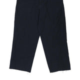 Dickies Trousers - 34W 27L Navy Polyester Blend