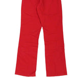 Dickies Trousers - 29W UK 8 Red Cotton