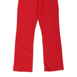 Dickies Trousers - 29W UK 8 Red Cotton