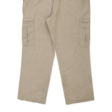 Dickies Cargo Trousers - 38W 30L Beige Polyester Blend