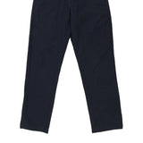 Dickies Trousers - 30W 30L Navy Polyester Blend