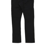 Straight Dickies Skinny Trousers - 28W UK 8 Black Polyester Blend