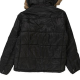 Age 12-13 Puma Puffer - Medium Black Polyester