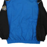 Vintage blue Pfizer Racing Team Checkered Flag Jacket - mens large