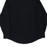 Hankering Contrast Stitch Shirt - XL Navy Cotton