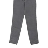 Carrera Trousers - Medium Grey Cotton