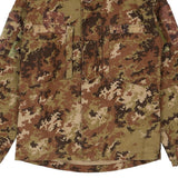 Unbranded Camo Jacket - Medium Brown Polyester Blend