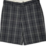 Dickies Checked Shorts - 40W 11L Grey Cotton Blend