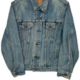Vintage Levis Denim Jacket - Medium Light Wash Denim