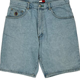 Tommy Hilfiger Denim Shorts - 32W 8L Light Wash Denim