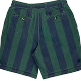 Tommy Hilfiger Striped Shorts - 32W 9L Blue Cotton