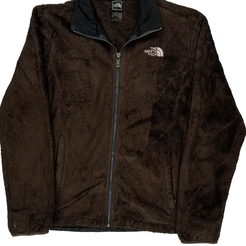 The North Face Fleece - Large Brown Polyester