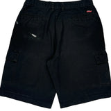 Dickies Cargo Shorts - 34W 12L Navy Cotton