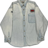 Vintage National Championship 1999 Chase Authentics Nascar Denim Shirt - XL Light Wash Cotton
