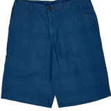Dickies Shorts - 34W 13L Blue Cotton