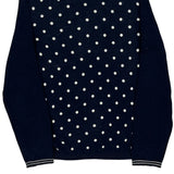 Tommy Hilfiger Polka Dot Jumper - Medium Navy Cotton