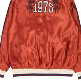 Ameno Americanino Reversible Jacket - Medium Orange Polyester Blend