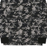 Age 8-9 Ralph Lauren Camo Sweatshirt - Medium Grey Cotton
