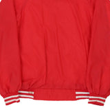 Age 10-12 Horizon Varsity Jacket - Medium Red Polyester