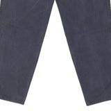 Emporio Armani Trousers - 22W UK 2 Navy Cotton