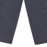 Emporio Armani Trousers - 22W UK 2 Navy Cotton