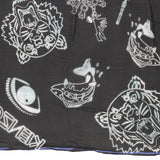 Kenzo Scarf - No Size Black Viscose