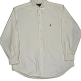 Ralph Lauren Shirt - XL White Cotton