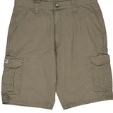 Wrangler Cargo Shorts - 33W 10L Khaki Cotton