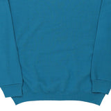 Made in USA Tultex Sweatshirt - Large Blue Cotton Blend